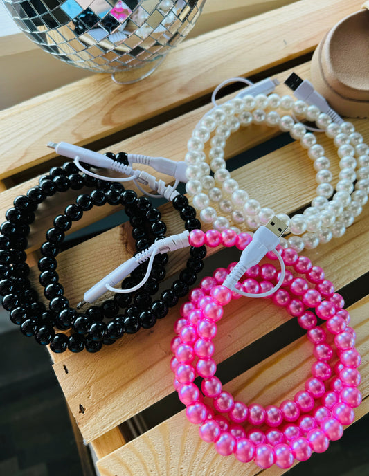 Beaded Phone Charger