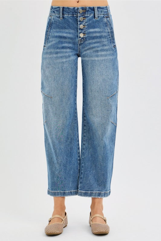 Slouchy Barrel Jeans