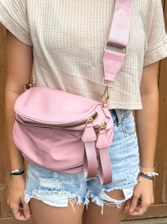 Nylon Double Zip Bag