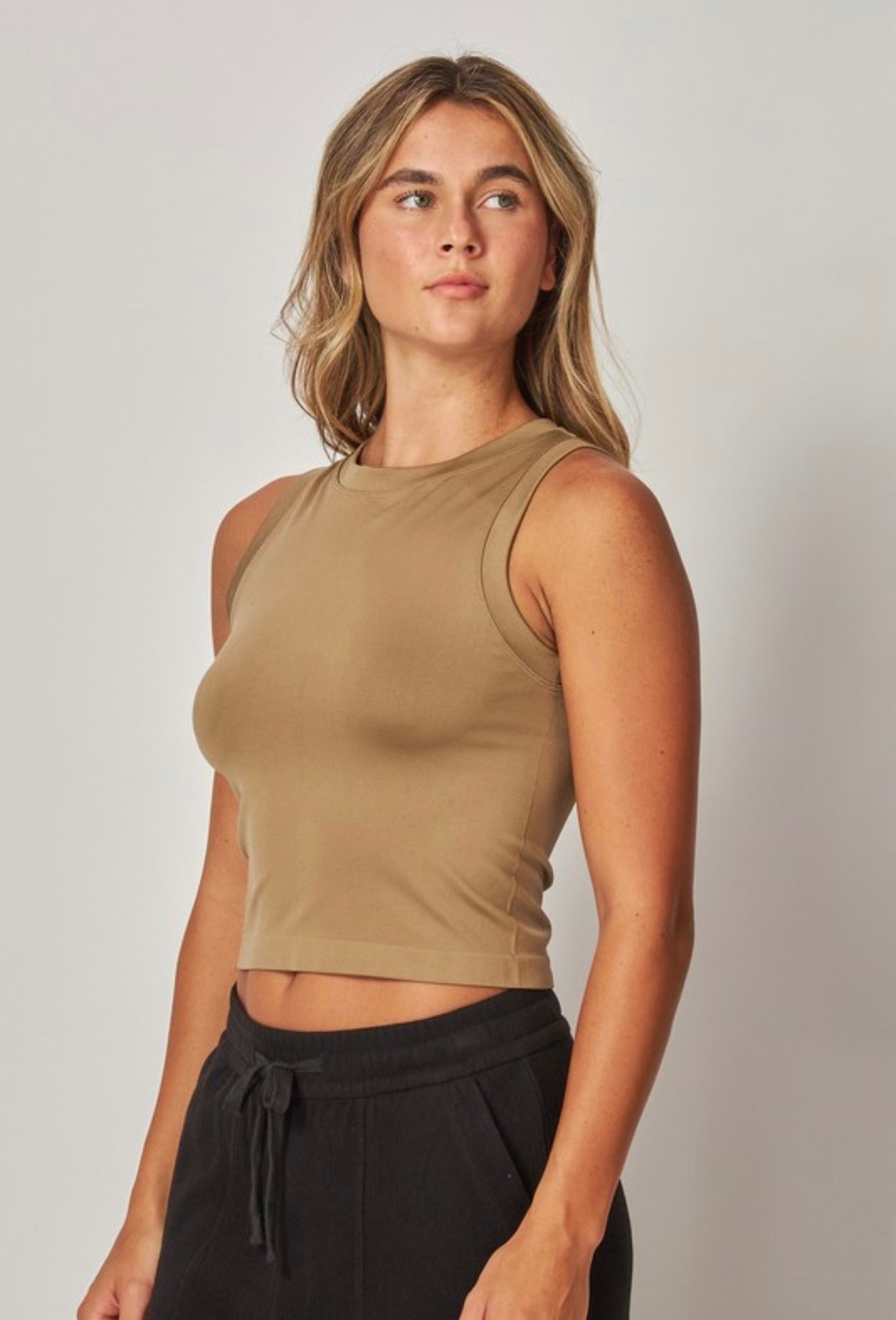 Seamless Crew Neck Tank