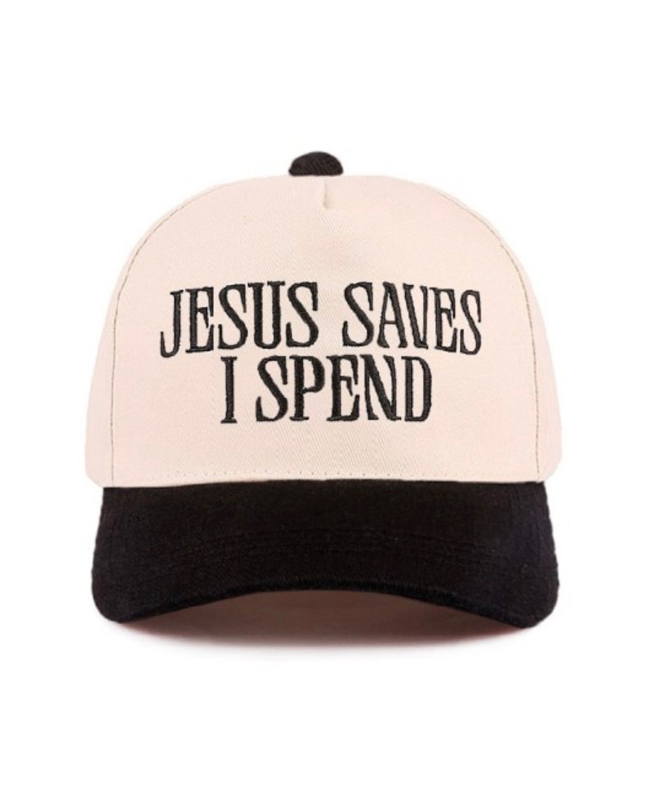 Jesus Saves I Spend Hat
