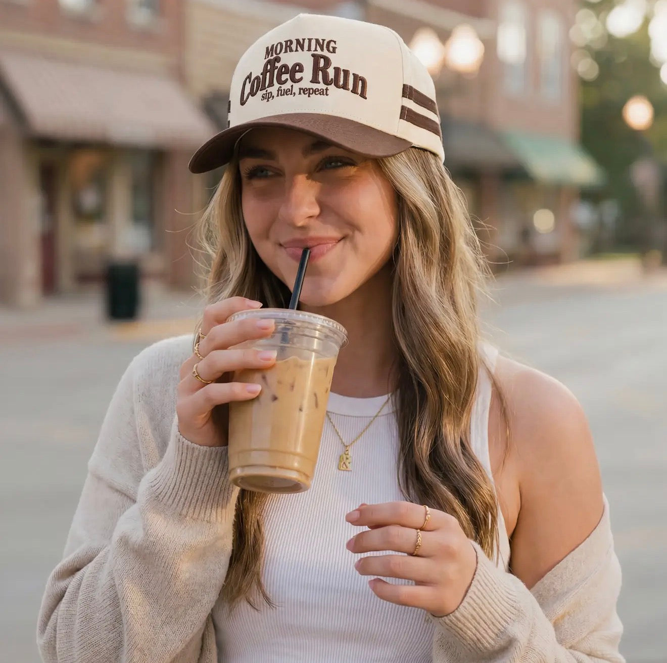 Morning Coffee Run Hat