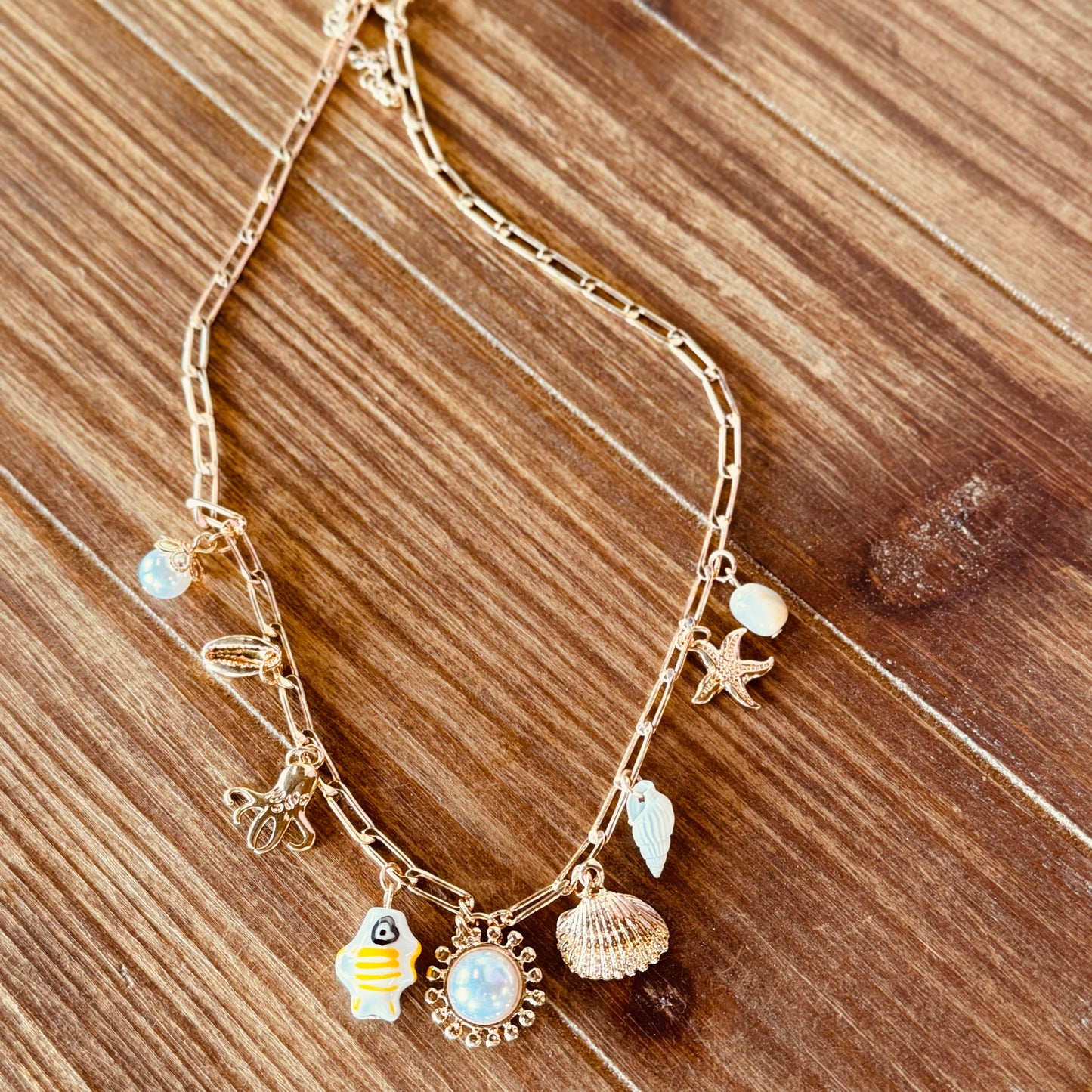 Sea Life Charm Necklace
