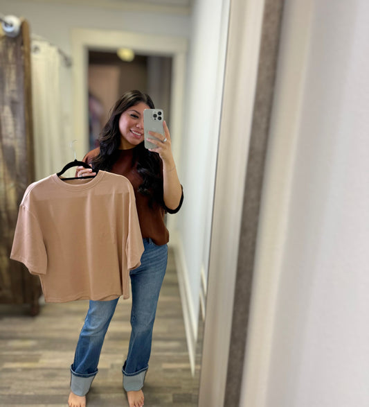 Drop Shoulder Top