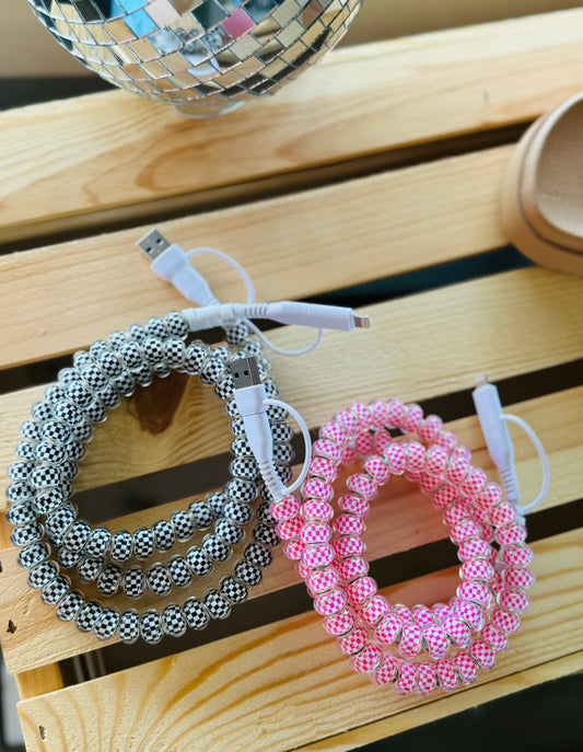 Beaded Phone Charger