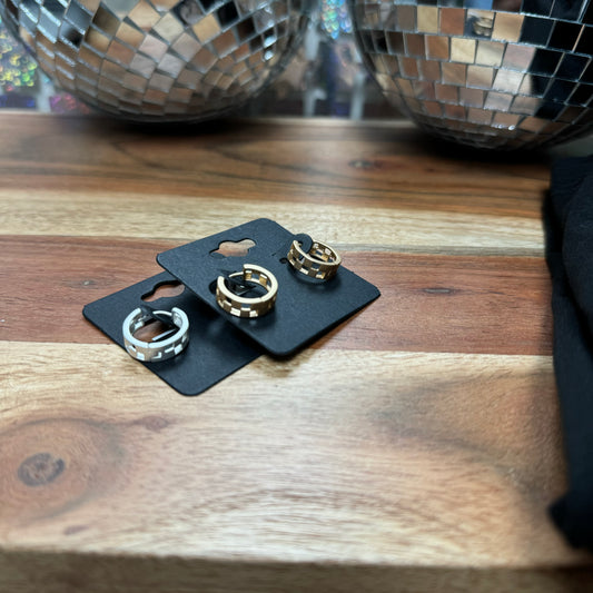 Mini Check Hoop