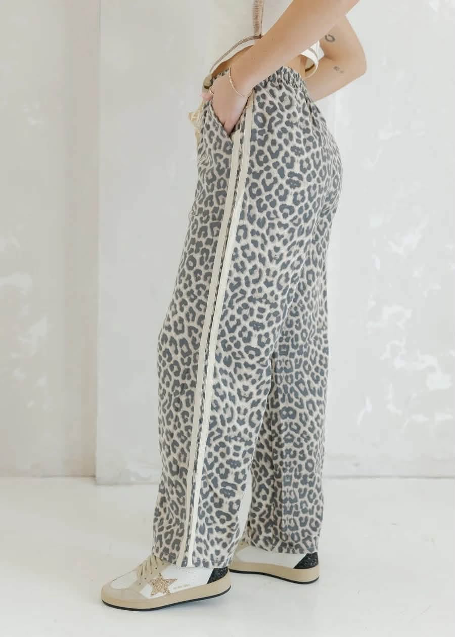 Leopard & Stripe Pants