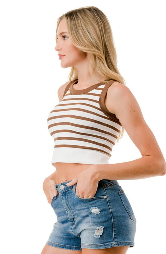 Striped Seamless Top