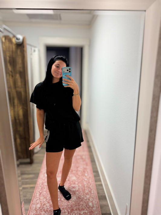 Black Cloud Short Set