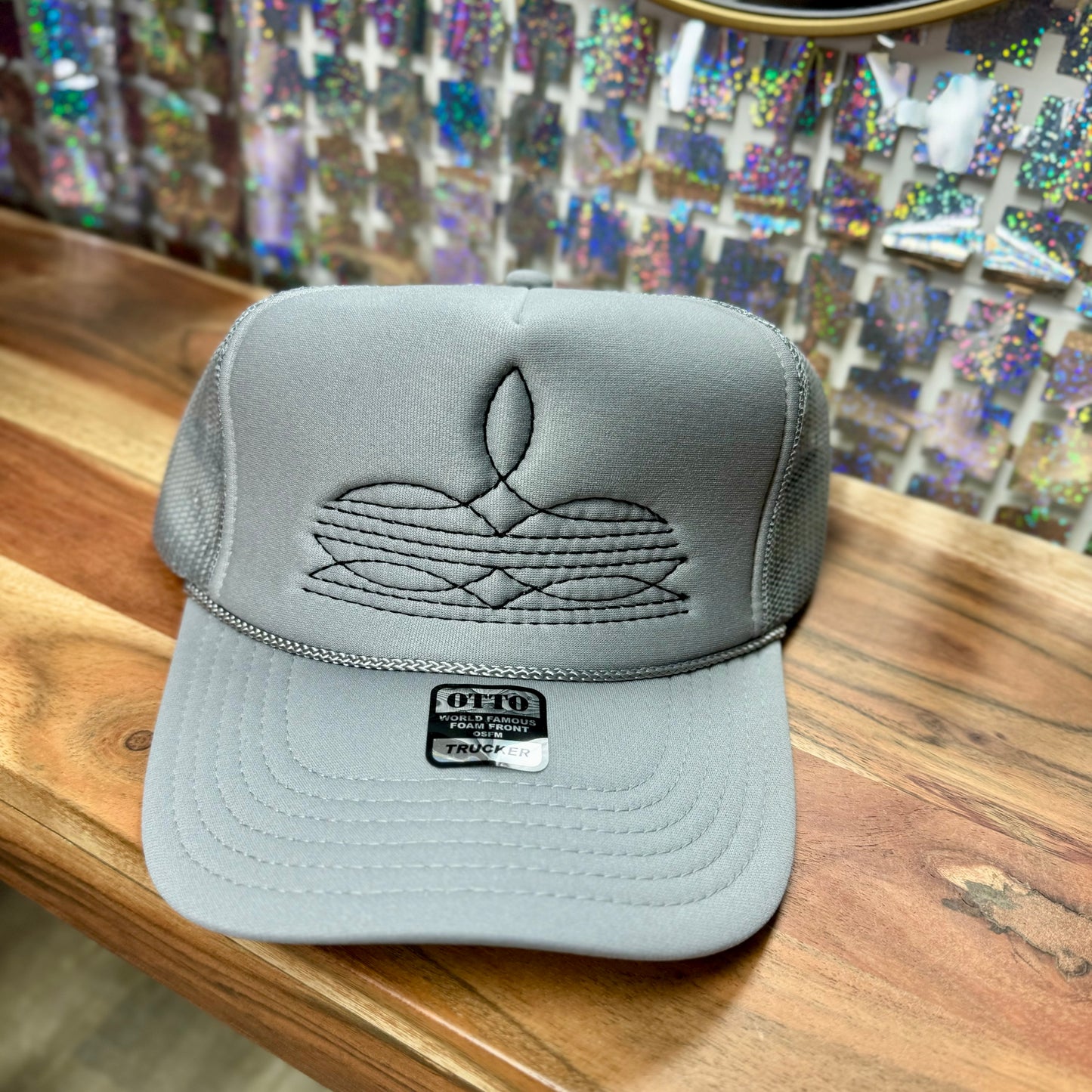 Boot Stitch Trucker