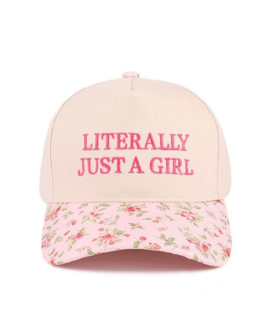 Literally Just A Girl Hat