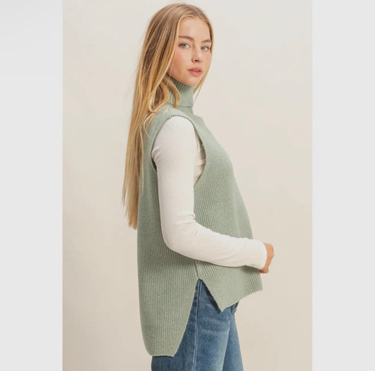 Sage Sweater Vest
