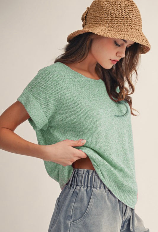 Jade Knit Top