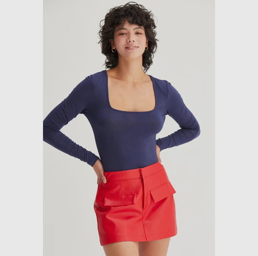 Square Neck Bodysuit