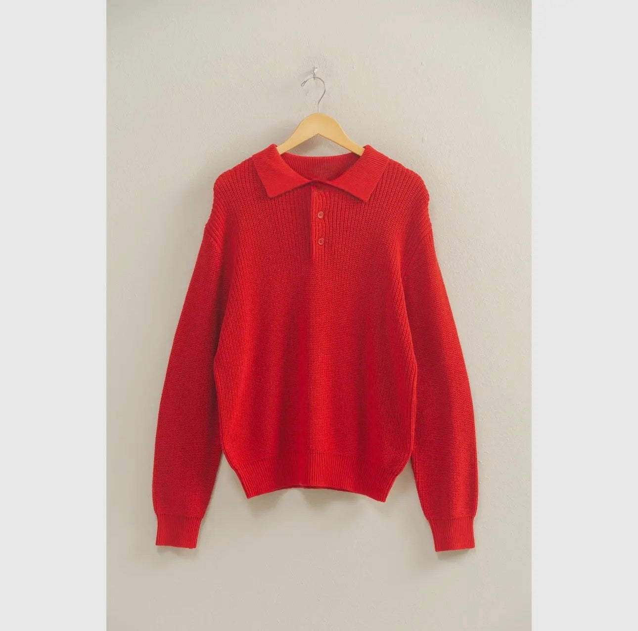 Oversized Collar Sweater