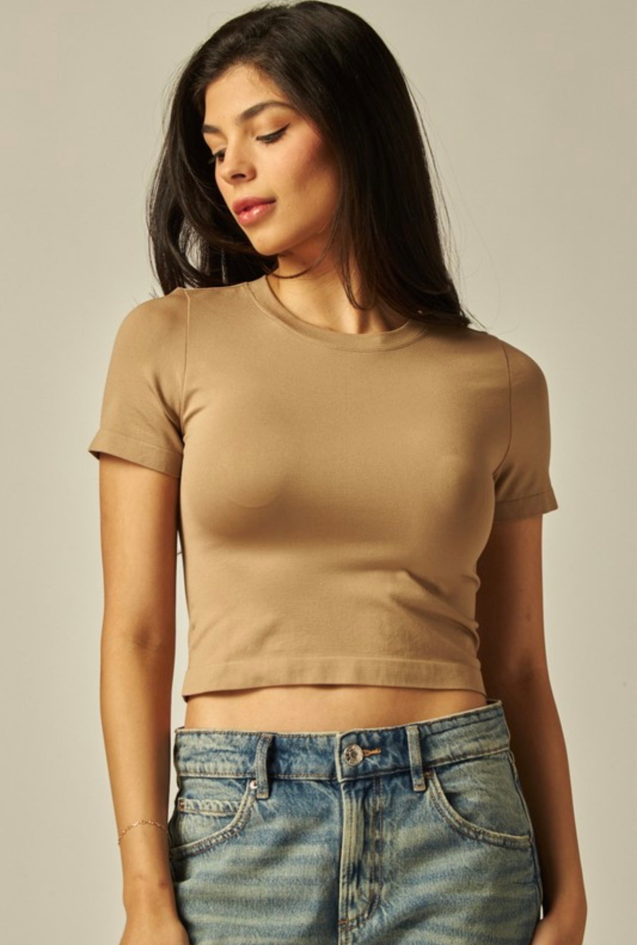 Ultra Stretch Seamless Crop Top