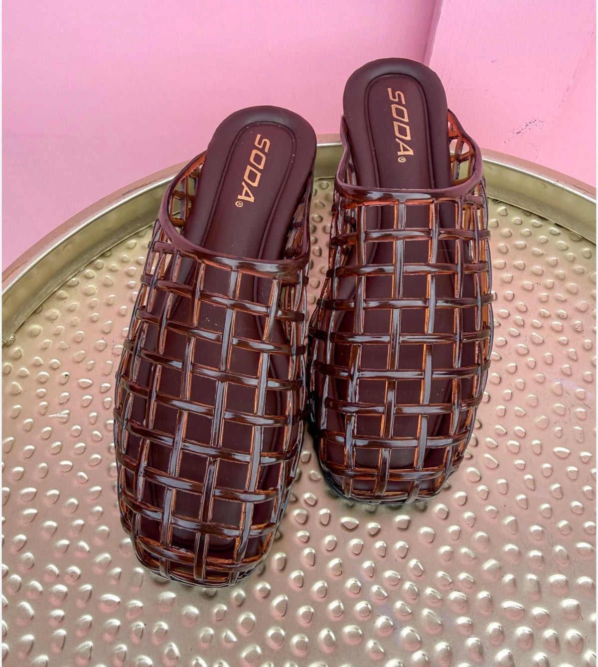 Brown Jelly Mules