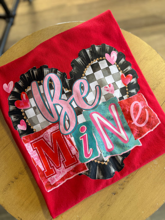 Be Mine Checkered Tee