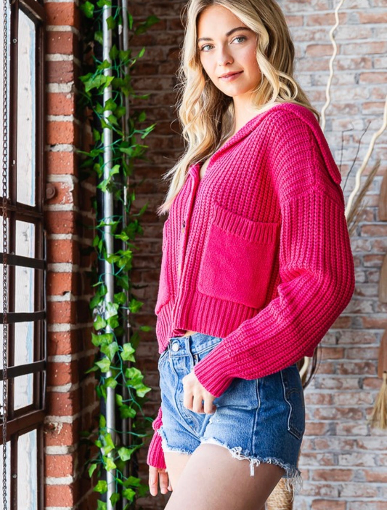 Knit Sweater Cardigan