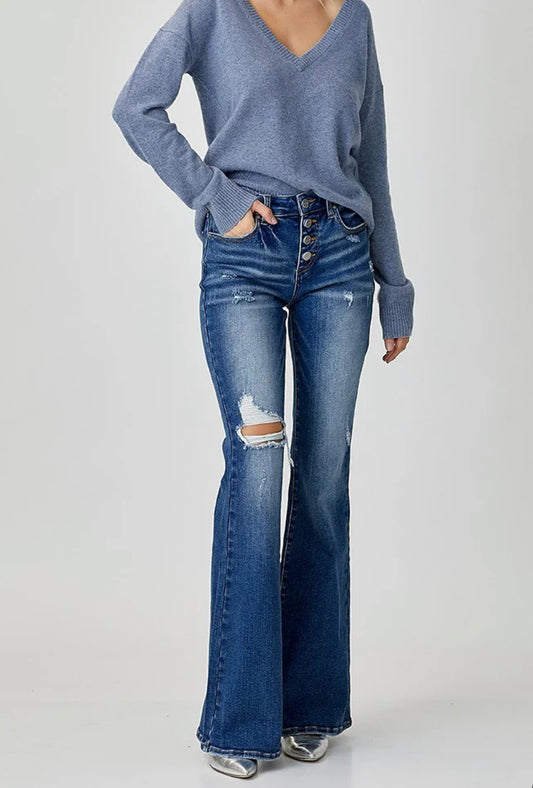MR Button Down Flares