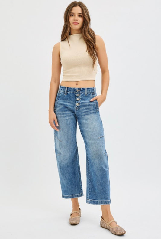 Slouchy Barrel Jeans