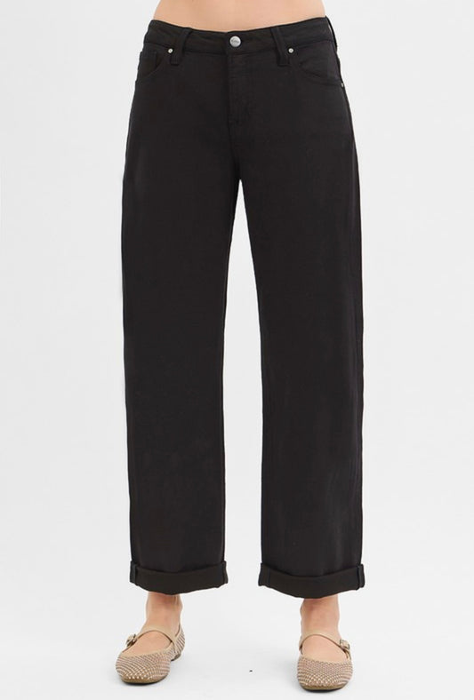 TC Black Mid Rise Barrel