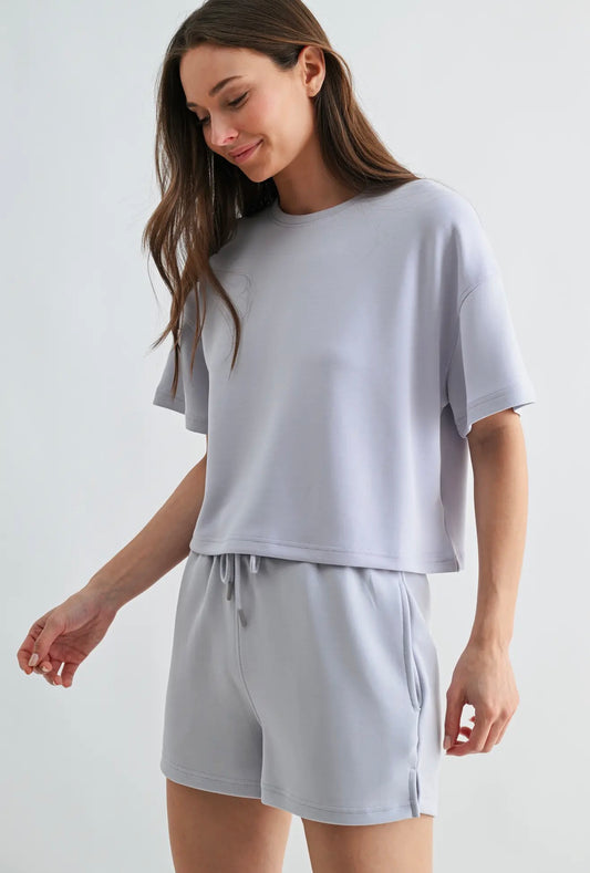 Halogen Blue Short Set