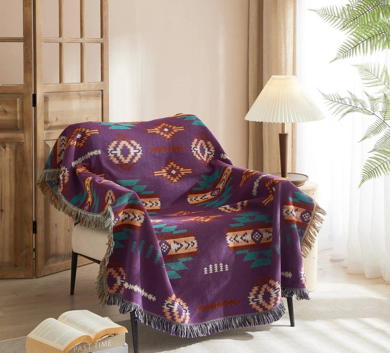 Woven Boho Throw