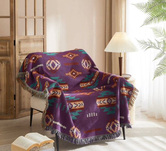 Woven Boho Throw