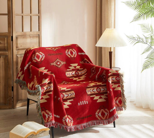 Woven Boho Throw