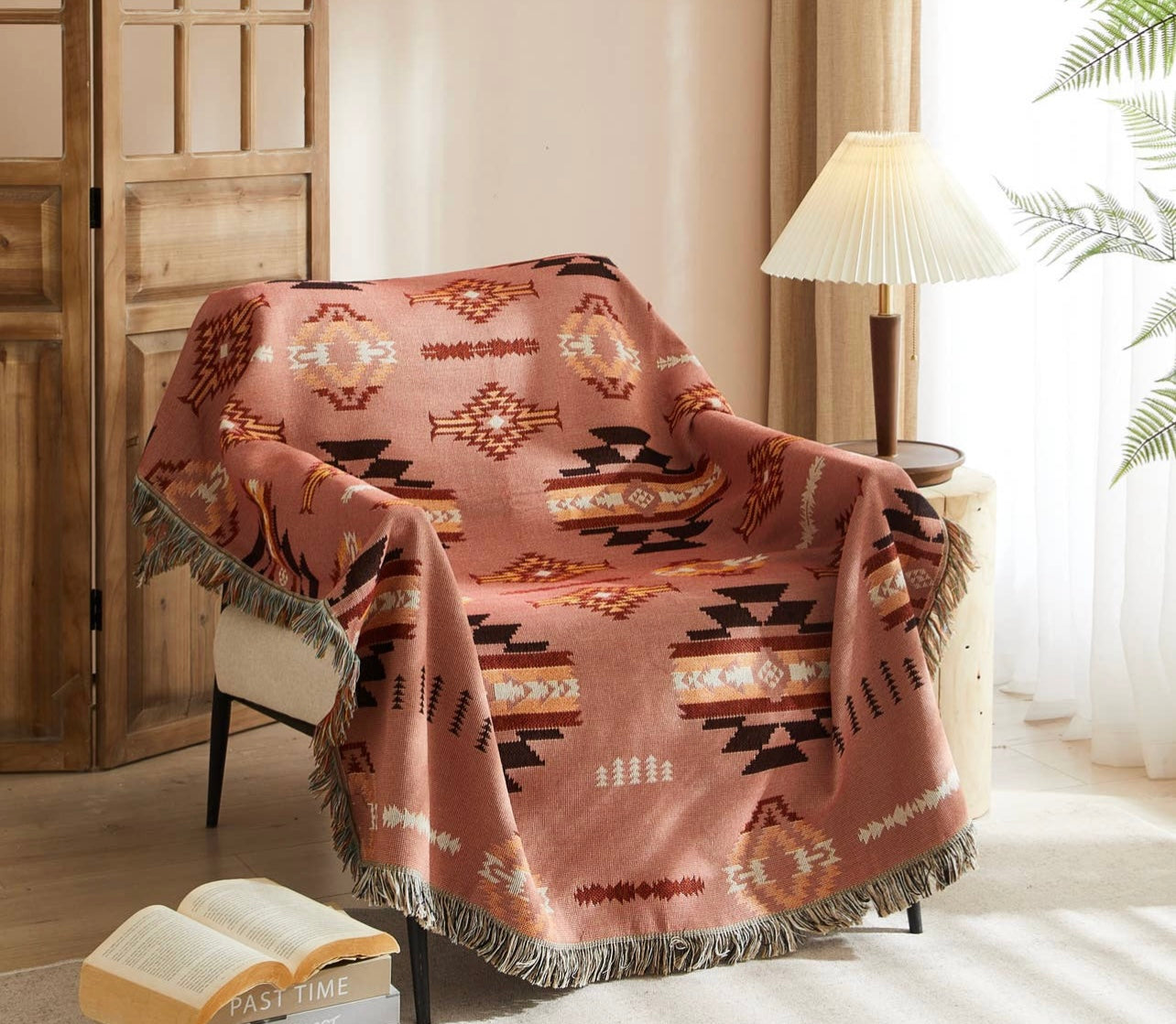 Woven Boho Throw