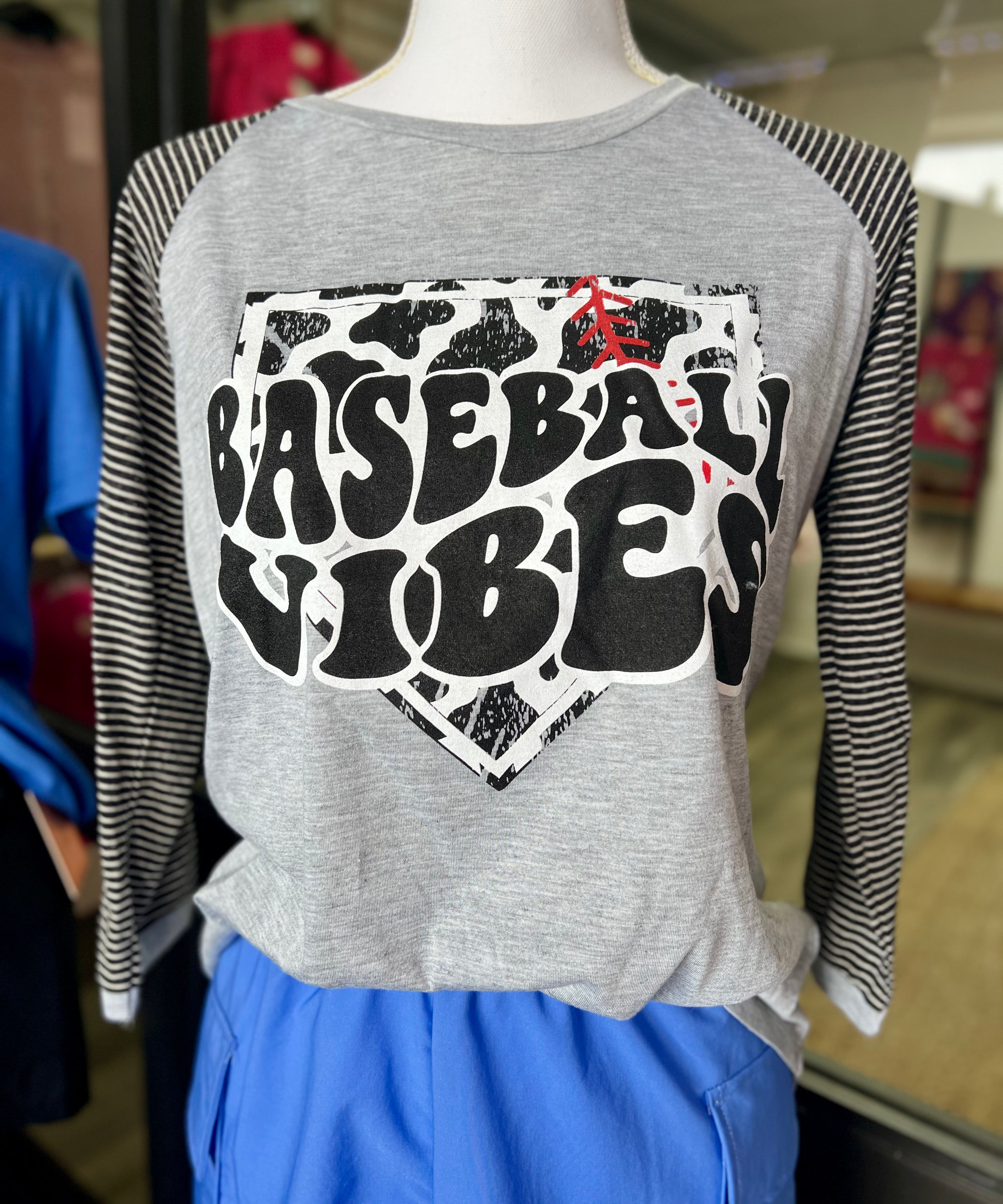 Baseball Vibes Raglan