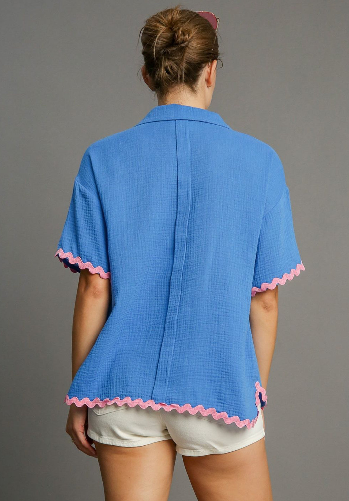 Sapphire Ric Rac Top